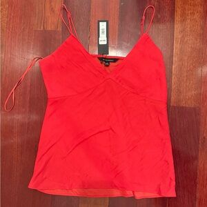 Banana Republic red cami blouse